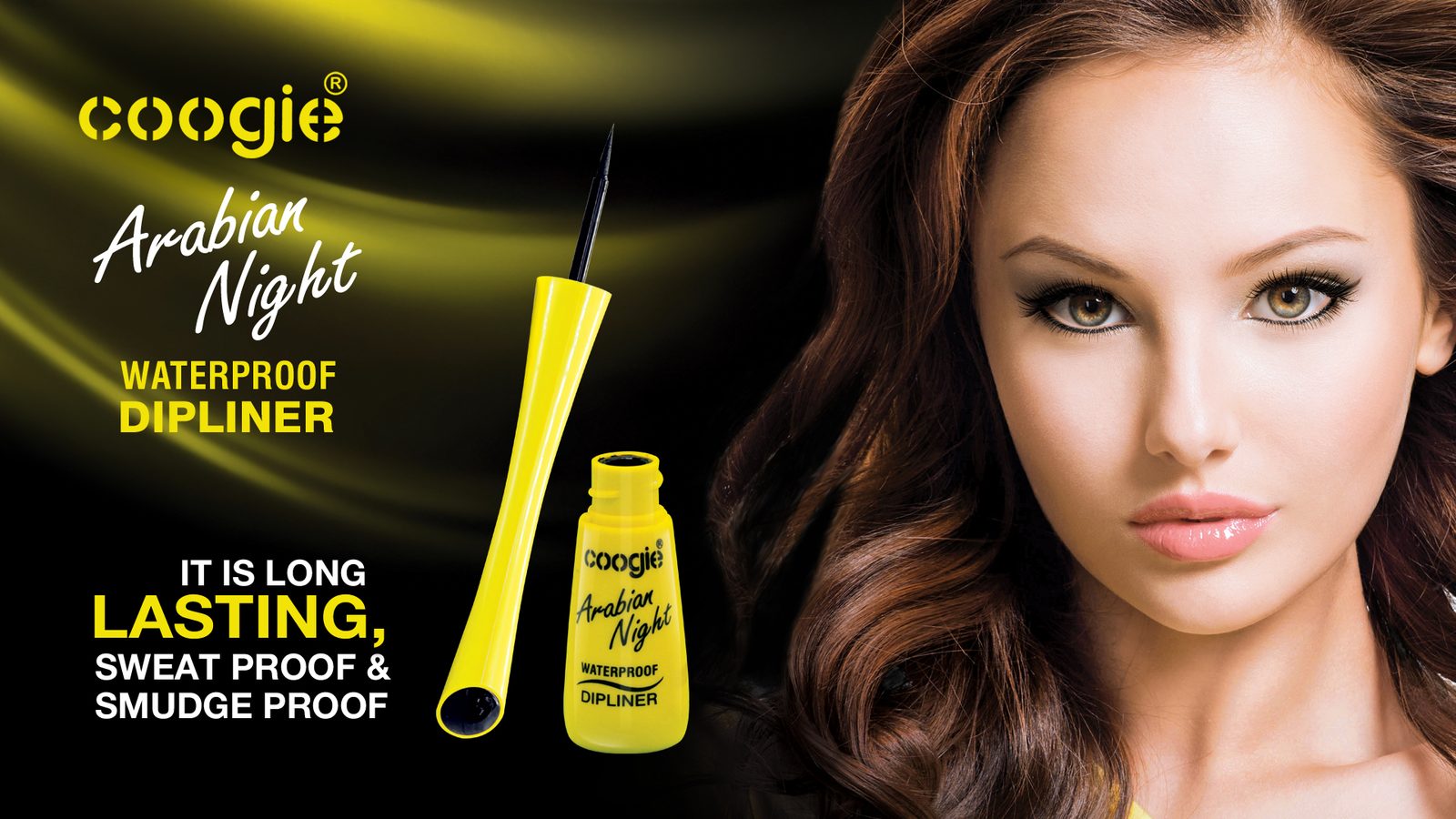 Coogie Arabian Night waterproof dipliner campaign.